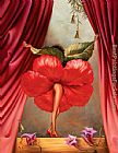 Vladimir Kush Hibiscus Dancer painting